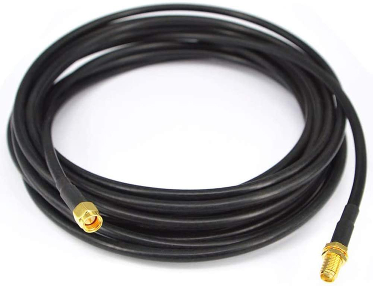 Customize 50 Ohm SMA Extension Cable Low Loss SMA Male to SMA Female RG58 Coaxial Cable for 3G 4G LTE GPS RF Radio WiFi Antenna